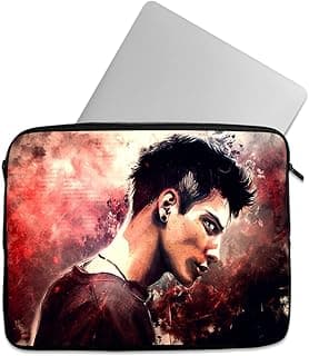 Printed Casual Zipper Tote Bag Laptop Sleeve for 15.6 Inch and 15 Inch (382) Laptop