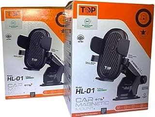 TOP HL-01 Mobile Holder with high quality materials (Mount on dashboard/windshield)