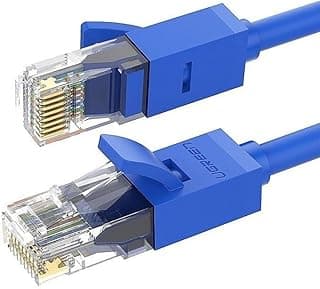 كابل شبكة محلية LAN كات 6 U/UTP بطول 5 متر من يوجرين (أزرق)