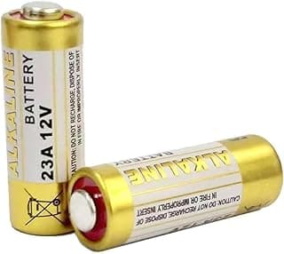 بطارية قلوية 23A /12V للريموت كنترول - (عبوة 2 قطعة)