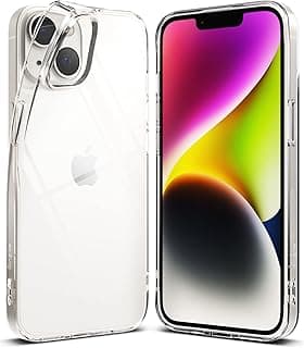 Case Compatible with iPhone 14 6.1-Inch, Air Soft Shockproof Thin Cover, Anti-Scratch Transparent Back - Clear