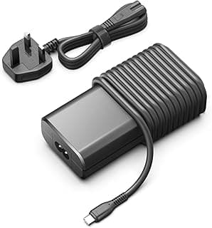 شاحن بتقنية USB، متوافق مع أجهزة الحاسوب المحمولة والأجهزة اللوحية، بقدرة 65 وات لماك بوك وإتش بي وأسوس وسامسونج وأيسر وديل