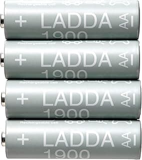 ايكيا, بطارية قابلة لاعادة الشحن من لادا، HR06 AA 1.2 فولت 1900mAh