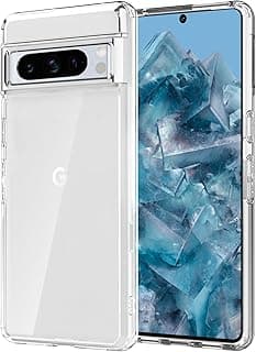 Clear Shockproof Case Cover for Google Pixel 8 Pro, Crystal TPU Bumper Protective Case