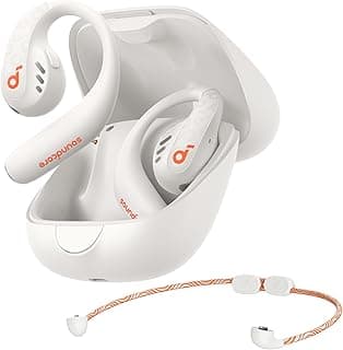 Anker Soundcore AeroFit Pro (Bluetooth 5.3) [Open Ear Wireless Earphones / 3D Audio / IPX5 Waterproof Standard/ Up to 46 Hours Playback / Multipoint Connection/ Meets PSE Technology Standards] Soft