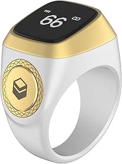 Smart Tasbih Zikr Ring, Muslim Prayer, Prayer timing reminder, OLED display, Tasbih Counter, Smart Ring, Wearable Technology, Waterproof, lite version