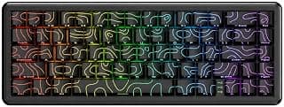 كيبورد العاب مغناطيسية G67 HE RGB من اونكوما - مفاتيح مغناطيسية بتاثير هول، معدل اقتراع 8K، تشغيل قابل للتعديل، كيبورد رياضية الكترونية قابلة للتبديل السريع 67 مفتاحا