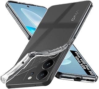 جراب سيليكون شفاف ناعم TPU لهاتف Vivo V29 و Vivo V29 Pro 5G