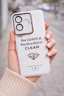 transparent TPU case is specially designed for Realme C53 & Realme Note 50, offering reliable shock protection while keeping your phone lightweight and crystal (Clear)