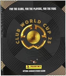 Panini FIFA Club World Cup 2025 - Official Sticker Album in Hardcover (72 Pages) - Premium Collection Album for Club World Cup 2025 + Heartforcards® Shipping Protection