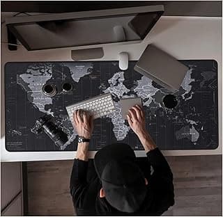 Generic Mouse Pad XXL Giant World Map - 80x30 cm