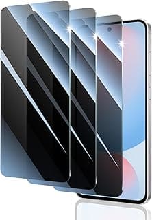 Privacy Screen Protector for Samsung Galaxy S24 FE/A56/A36, Double Shatterproof Anti-Spy Tempered Glass Film, [Impact- Private Protection][Anti-Scratch][9H Hardness]- 3 Pack