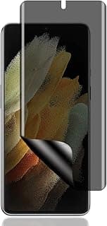 سكرينة حماية خصوصية لهاتف سامسونج Galaxy S21 Ultra، فيلم TPU ناعم [تغطية كاملة] [غير زجاجي]