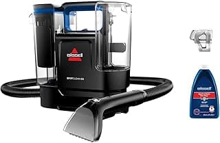 SpotClean C5 by BISSELL Portable Deep Cleaner, Steams, Scrubs and Vacuums in One Pass, Corded, for Carpets, Upholstery, Car Interior, 3861N