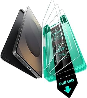 طقم واقي شاشة من ESR (3 قطع) لهاتف سامسونج Galaxy S25 Ultra، زجاج مقوى شفاف عالي الدقة مضاد للخدش مع أداة تركيب سهلة لإزالة الأتربة، يدعم الجرابات