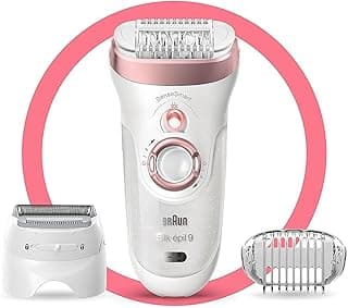 Silk-épil 9 SensoSmart 9-720 Wet & Dry Epilator With 3 Extras incl. Shaver Head