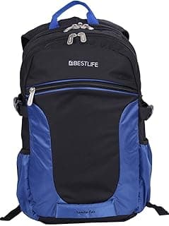 شنطة ظهر Bestlife موديل BLB-3072-15.6 للابتوب مقاس 15.6 بوصة أزرق/رمادي