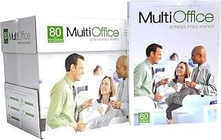 A4 Copy Paper, 5 Pack x 500 Sheets - 80 GM