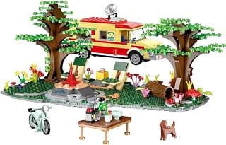 Holiday Camper & Van Adventure Building Blocks Set 827 pieces - 2803