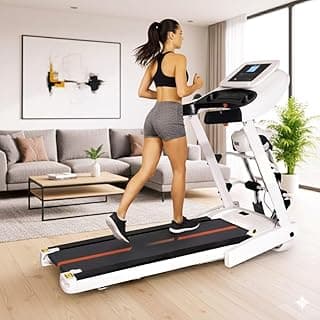 مشاية رياضية سيتي ستار - ارتقِ بتمارينك المنزلية لأفضل مستوى. يتميز هذا الجهاز المنزلي القوي بموتور DC قوي ويتحمل حتى 130 كجم، ضمان خمس سنوات بدون أعطال.