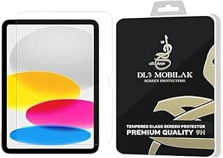 واقي شاشة زجاج مقوى لجهاز iPad (A16) الجيل 11/10 (2025/2022) [وضوح عالي] [تركيب سهل] [مقاوم للخدش] [صلابة 9H]