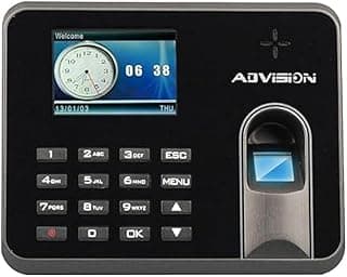جهاز بصمة الاصبع ADDISON AND-501T-U، جهاز مستقل لحضور وقت الحضور بتقنية تحديد الهوية بموجات الراديو بدون برنامج , متعدد الالوان