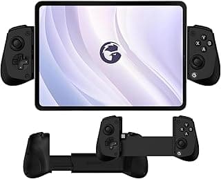 يد تحكم ألعاب فيديو من جيم سير موديل X5 لايت للهواتف الذكية، بتوصيل USB C، متوافقة مع نظام آي أو إس، مع تصميم مريح وميزة التيربو والشحن المباشر وتقنية هول إفكت، باللون الأسود
