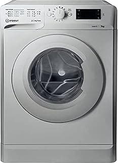 غسالة ملابس تحميل أمامي Indesit: 7 كجم 1200 لفة في الدقيقة TWE 71252 S EU