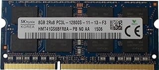 ذاكرة رام للابتوب اس كيه 8 جيجابايت 2rx8 Pc3l-12800s 1600mhz Hmt41gs6bfr8a-pb من هاينكس، سعة 8.0 GB، DDR3