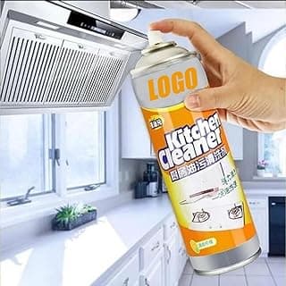 "Powerful Foam Spray for Kitchen Cleaning - Easy and Safe Grease Removal!" - Generic