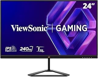 فيوسونيك شاشة العاب VX2479A-HD-PRO 24 انش | استجابة 1 مللي ثانية | AMD فري سينك | متوافقة مع انفيديا جي سينك | HDR10 | خالية من الوميض | فلتر الضوء الازرق | اي برو تيك | ضمان محلي 3 سنوات