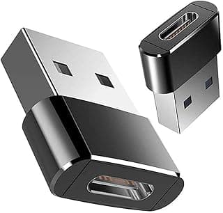 محول USB ذكر الى USB-C انثى - متعدد الالوان، عدد المنافذ: 1
