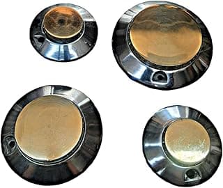 Gas Eyes Set for Technogas and Kryazi Cooker, 4 Burners, Stainless Steel, Multi Size