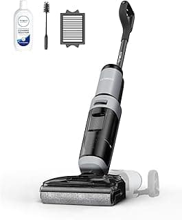 FLOOR ONE i5 Stretch Wet Dry Vacuum Cleaner, Vacuum & Mop in One Step, 20kpa Powerful Suction, 180° Lay-flat Design, Anti-Tangle Design, Dual-sided Edge Cleaning, Up to 30* minutes Runtime