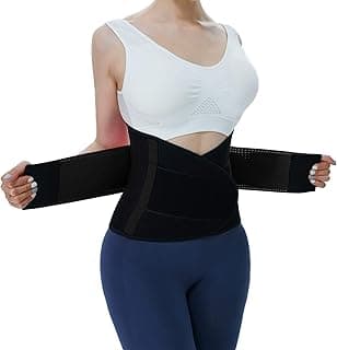Waist Trainer for Women Breathable Waist Trimmer Belly Band Stomach Shaper for Women