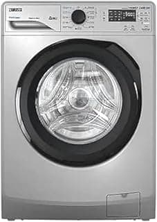 Automatic Washing Machine, Digital, Multi Program, TC4, 8 KG, 1200 RPM, Silver, Motor Universal, Black Door - ZWF8240SB5