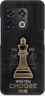 جراب حماية من السيليكون مطبوع عليه عبارة "You Are Who Choose To Be" لموبايل ون بلس 10 برو شبكة الجيل الخامس 5G