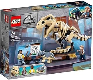 مجموعة Jurassic World 76940 معرض أحافير ديناصور T. Rex