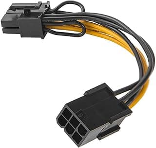 كابل محول طاقة من PCIe بـ 6 دبابيس ذكر إلى 8 دبابيس ذكر لبطاقة الرسومات 20 سم من اتنيواي