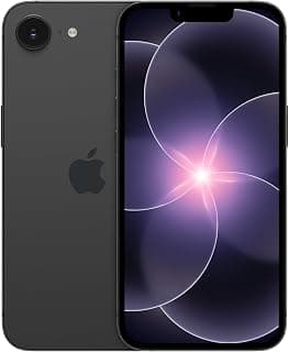Apple iPhone 17e 512GB: 6.1-inch Super Retina XDR Display, A19 Chip, All-Day Battery Life, 48MP Fusion Camera; Black