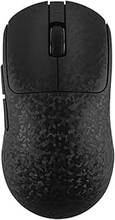 ماوس العاب AJAZZ AJ199 خفيف الوزن مع غلاف من الياف الكربون من ميكلاندز، ماوس لاسلكي 2.4G/USB-C/BT مع بطارية 500mAh، قابل للتعديل 12000 نقطة لكل بوصة و1 كيلو هرتز، مستشعر PAW3311 للكمبيوتر وماك