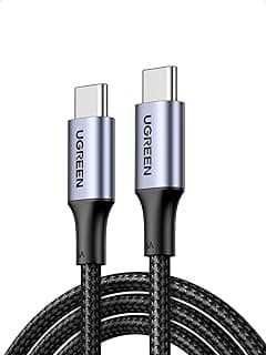 USB-C to USB-C PD Fast Charging Cable 5A Max Black 1m