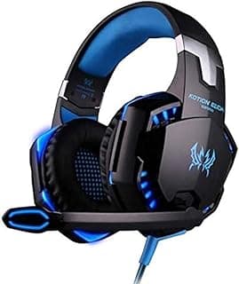 Stereo Gaming Headset Noise reducing microphone Wear comfortably Dazzle headphone