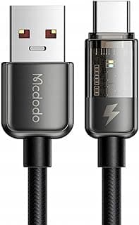 ميكدودو كابل USB-C CA-3150، 6 امبير، 1.2 متر (اسود)