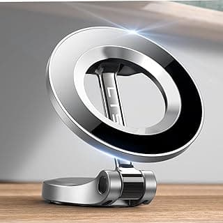 MagSafe Car Mount, Car Phone Holder in Car[24 Strong Car Phone Holder Magnetic Phone Holder]Mobile Holder Car Holder Phone Car Holder for Mobile Phone Mobile Car Holder for iPhone 15 Silver
