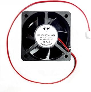 Compact DC Cooling Fan – YD5020HSL 12V 0.15A, 50mm x 50mm x 20mm, Low Noise, High Efficiency (1)