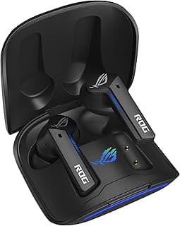 ROG Cetra True Wireless - Wireless Gaming Earbuds with Low Latency Connection, ANC, up to 27 Hours of Battery thanks to its integrated charging case, IPX4 water resistance.