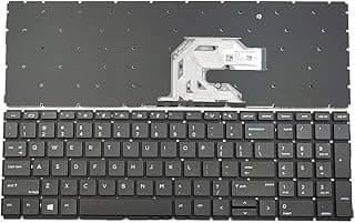 كيبورد بديل متوافق مع probook 450G6 ProBook 450 G6 455 G6 455R G6 لابتوب L45090-B31 L45090-001 2B-BBU01Q100 2B-ABU07Q100 V181646BS1