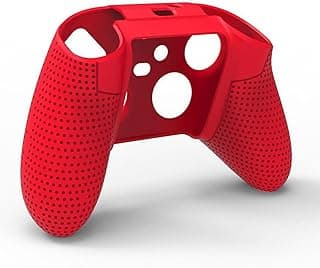 CALANDIS Silicone Case Cover Skin Joystick Grip for Xbox Series S X Controller Red