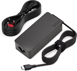 شاحن من لينوفو بتقنية USB، متوافق مع أجهزة ثينك باد وأجهزة يوجا وكروم، بمنفذ واحد